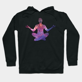 Yoga Asanas - Practice Sukhasana Hoodie